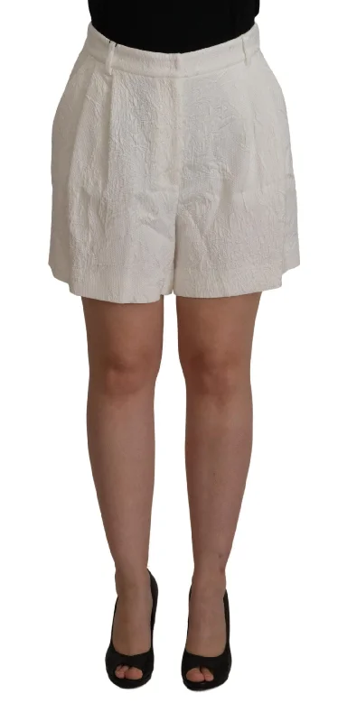 Trendy Women's Wear Collection Dolce & Gabbana Elegant High Waist  Culotte Women's Shorts