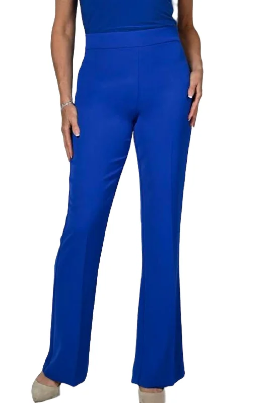 Latest Trends Pull-On Slacks In Bright Royal