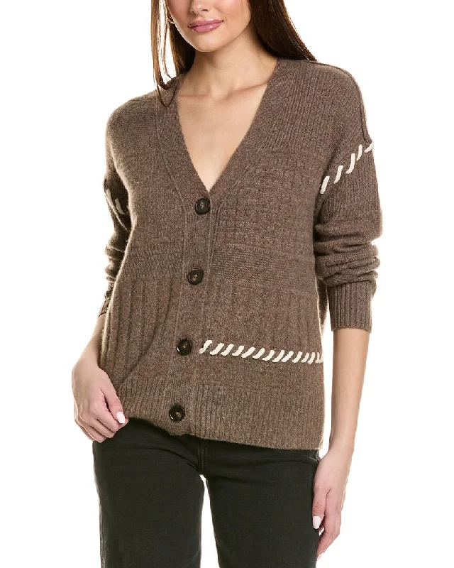 Boho - Chic Festival - Ready Style Design History Patchwork Cashmere Cardigan