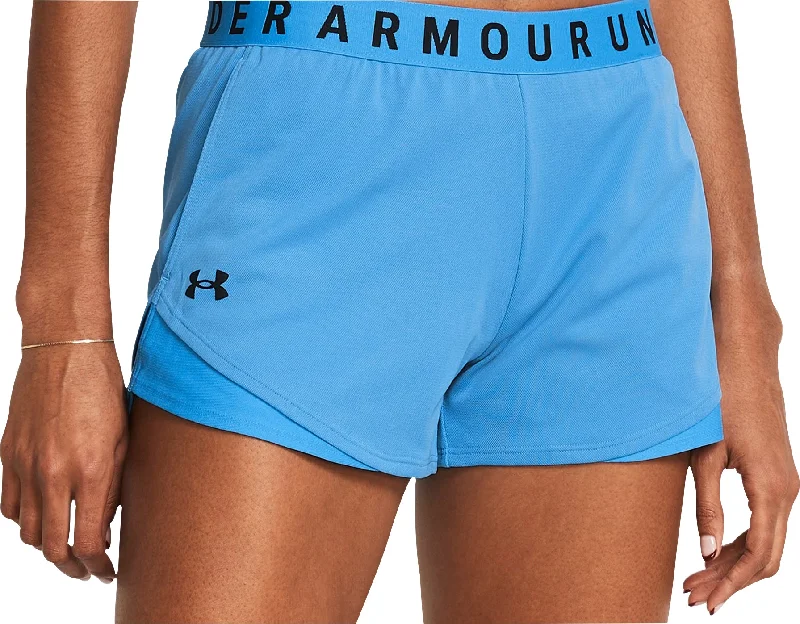 Fashion Forward Outfits Under Armour Play Up 3.0 Twist Womens Running Shorts - Blue