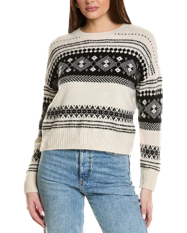 Parisian Effortless Chic Style Design History Fairisle Cashmere Sweater