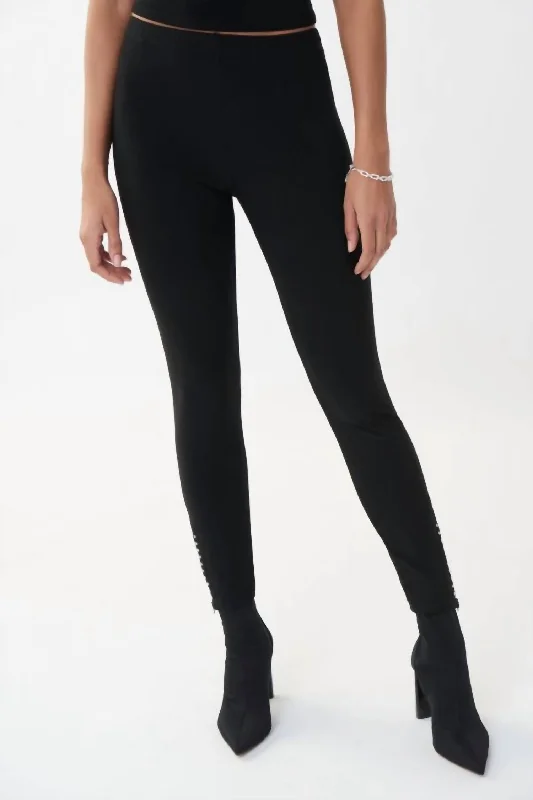 Seasonal Fashion Pant In Black