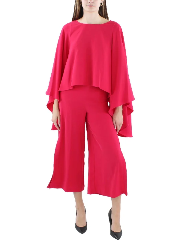 Forward Trendsetter Womens 2 PC Kimono Sleeve Jumpsuit