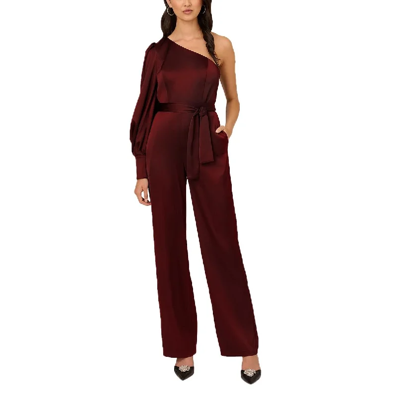 Fashionista Favorites Womens Cold Shoulder Pockets Jumpsuit