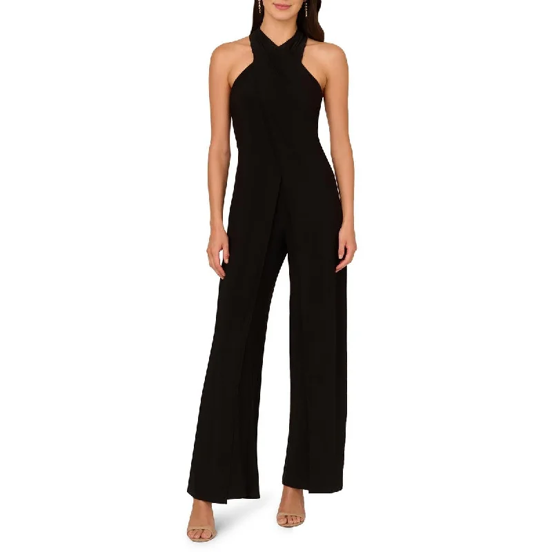 Relaxed Fashion Womens Jersey Overlay Jumpsuit