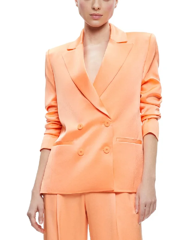 Best Sellers alice + olivia Santos Double Breasted Blazer