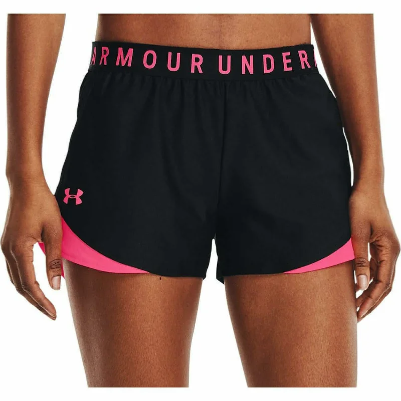 Casual Wear Under Armour Play Up 3.0 Womens Running Shorts - Black