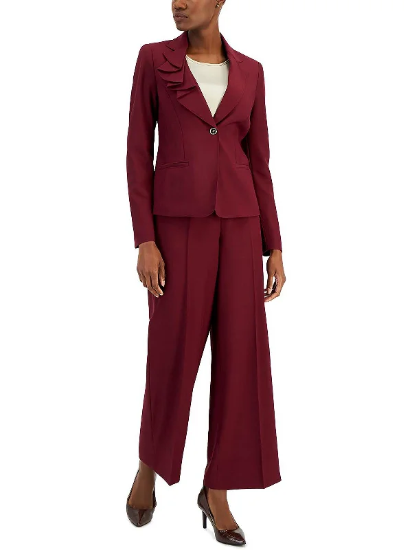 Subtle Sophistication Womens 2 PC Professional One-Button Suit