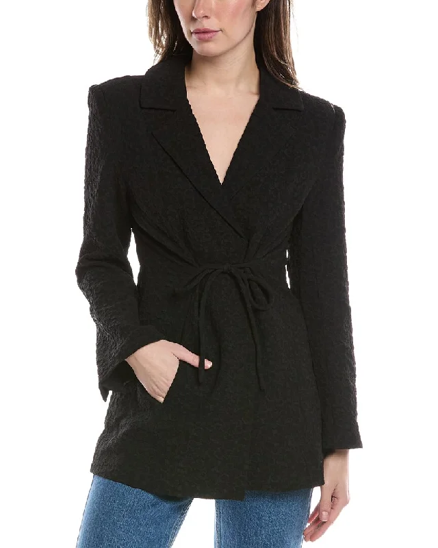 Crazy Discounts, Hurry Up GANNI Textured Blazer