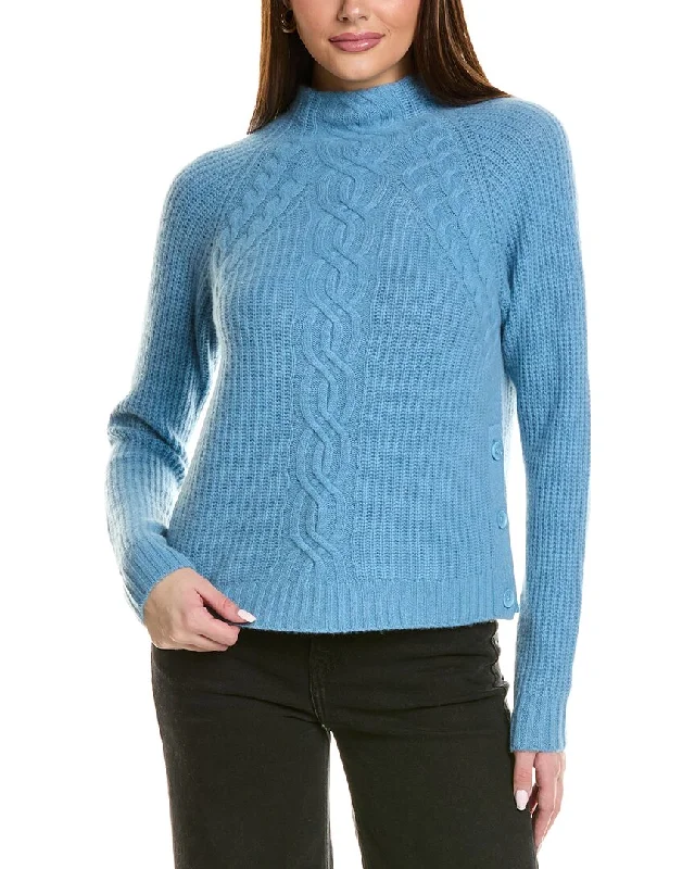 Nordic Minimalist Home Look Design History Engineered Cable Cashmere Sweater