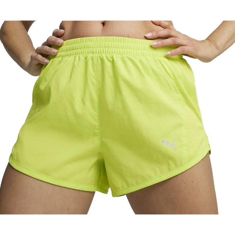 Style Upgrade Puma Run Favourite Velocity 3 Inch Womens Running Shorts - Green