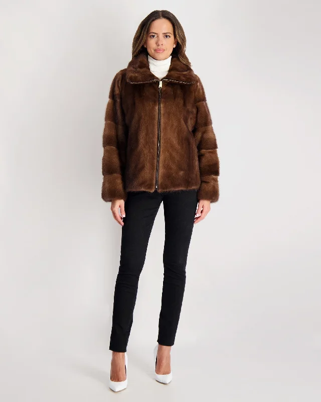 Trend Alert Mink Jacket