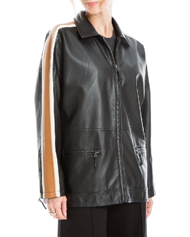 Fashion Sale Max Studio Leatherette Jacket