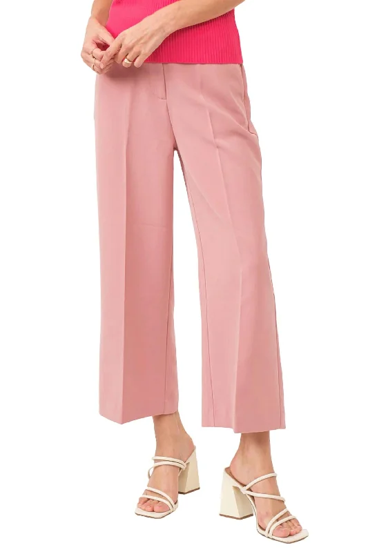 Style Without Limits Denali Cropped Pants In Geranium