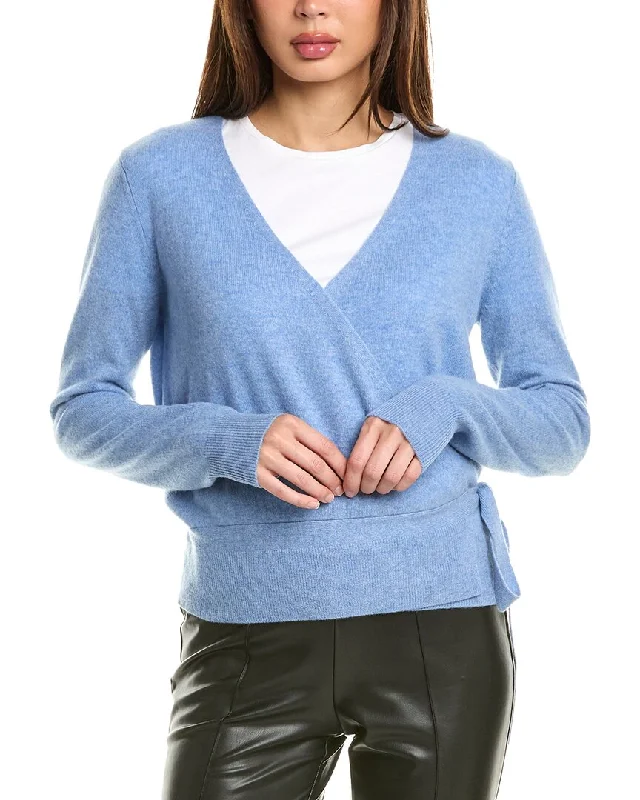 Flash Sales InCashmere Tie-Side Cashmere Cardigan