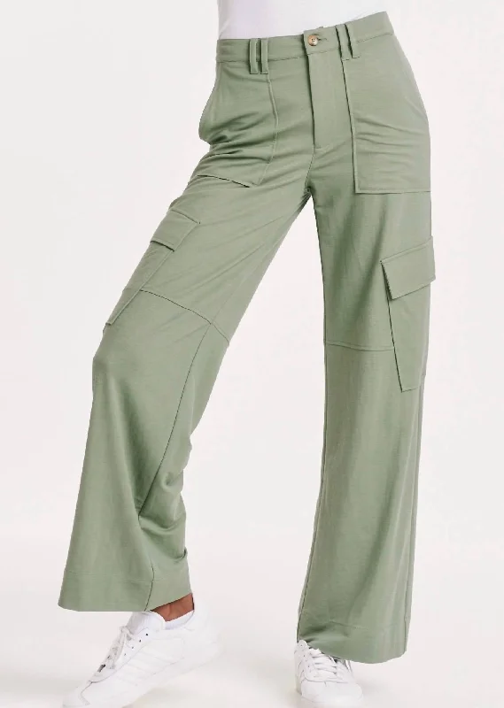 Casual Yet Stylish Separates Cairo Cargo Pant In Sagebrush