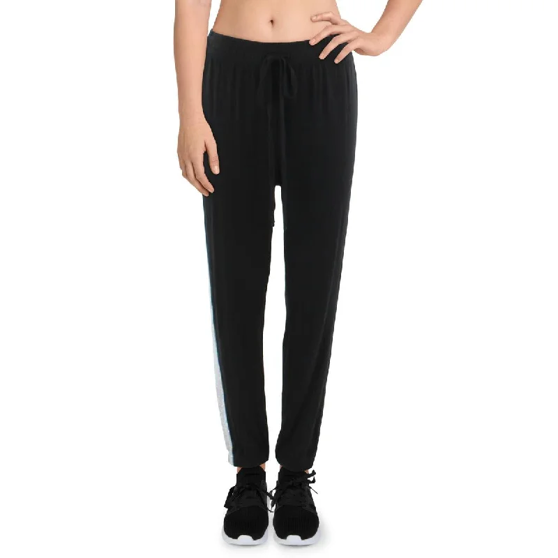 Limited Styles Plus Womens Embellished Nylon Jogger Pants