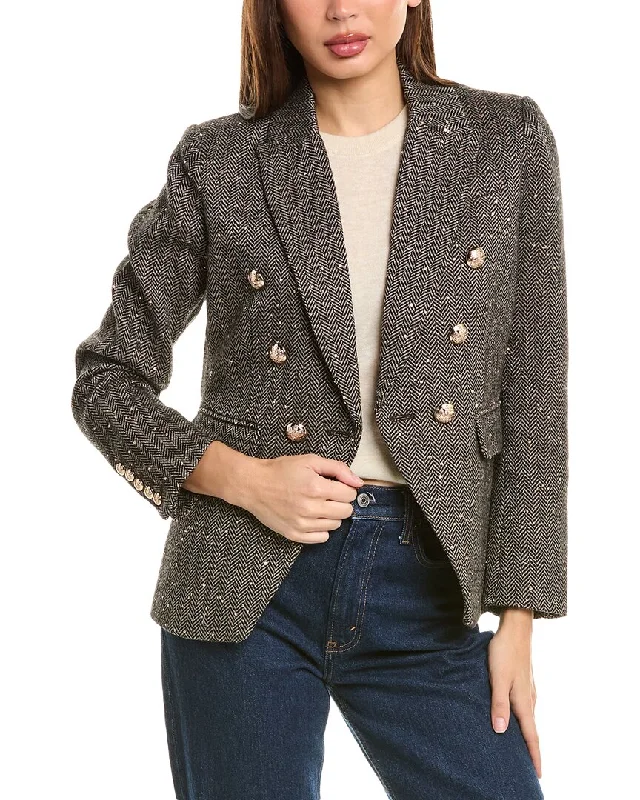 Casual Fashion Stella + Lorenzo Wool-Blend Blazer