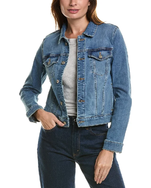 Best Seller 7 For All Mankind Classic Cropped Trucker Jacket