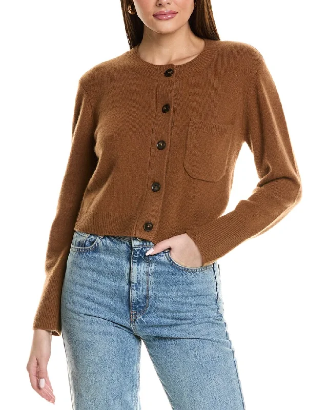 Big Savings On Minimalist Office Styles Design History Patch Pocket Cashmere Cardigan