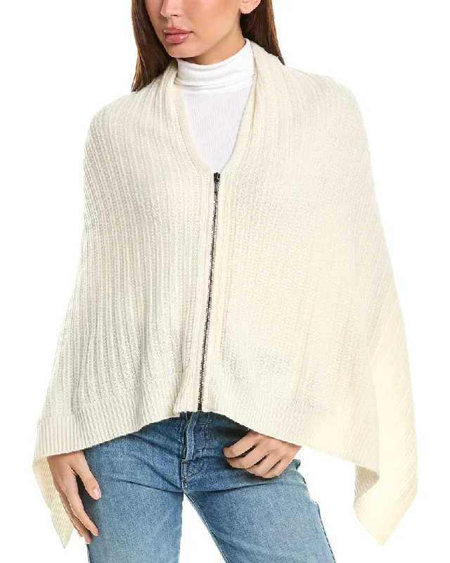 End Of Season Sale Forte Cashmere Wool & Cashmere-Blend Poncho