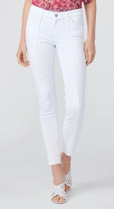 Hot Styles Verdugo Ankle Crop Denim Pant In Crisp White