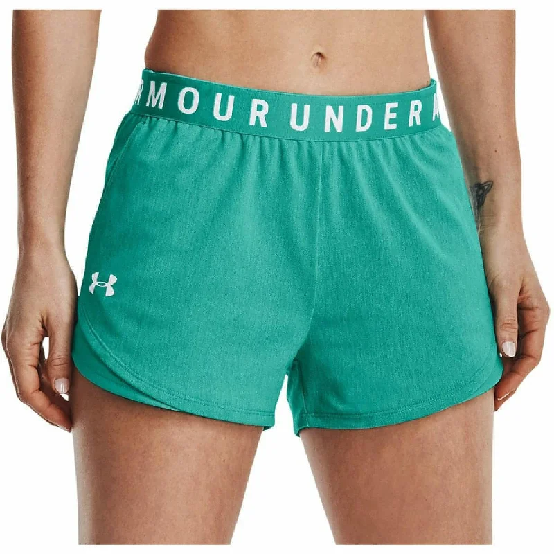 Holiday Glam Under Armour Play Up 3.0 Twist Womens Running Shorts - Green