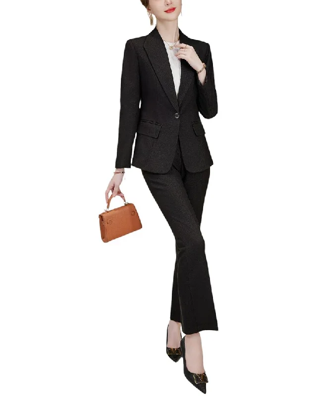 Style Upgrade Bossy Chic 2pc Blazer & Pant Set