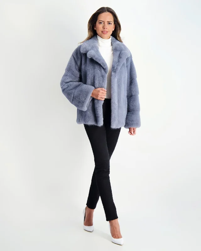 Sustainable Fashion Extravaganza Mink Jacket