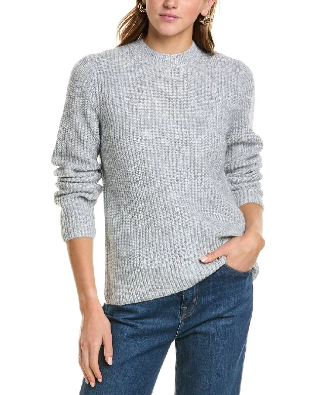 Spring Fashion Vince Shaker Rib Wool & Alpaca-Blend Sweater