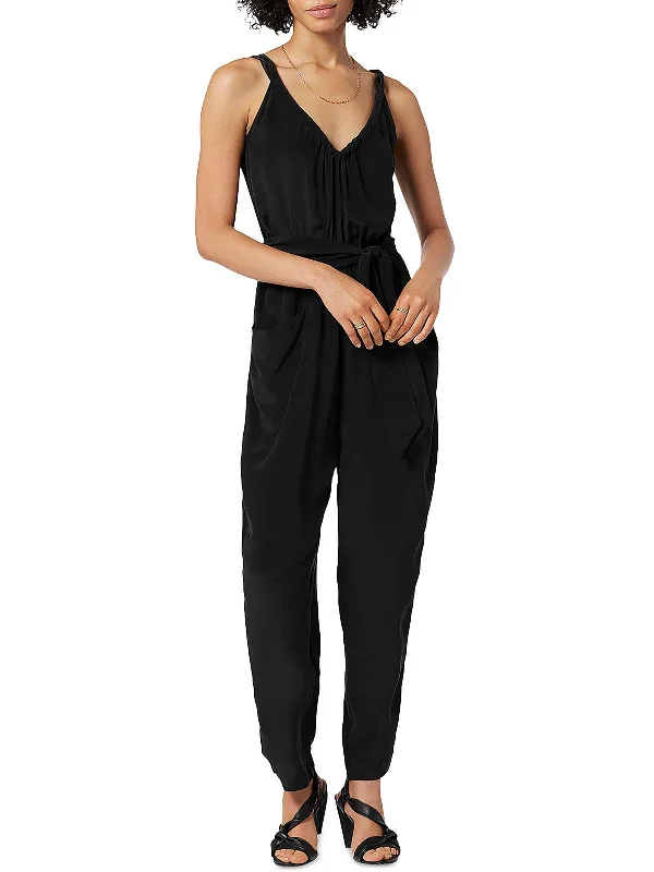 The Epitome Of Modern Women's Fashion Vernet Womens Chiffon Sheer Jumpsuit