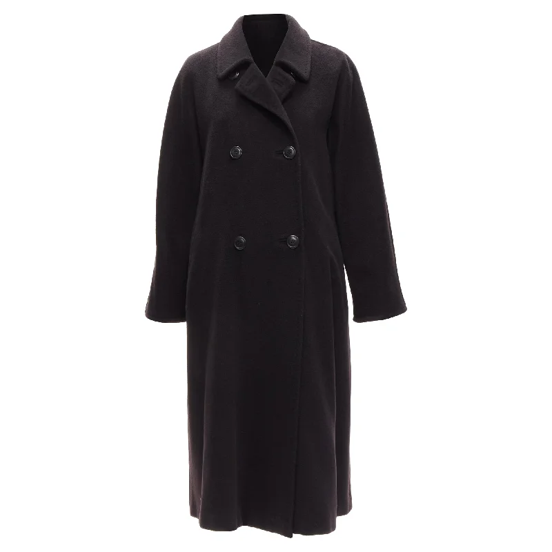 Premium Quality Garments Max Mara virgin wool cashmere double breasted coat