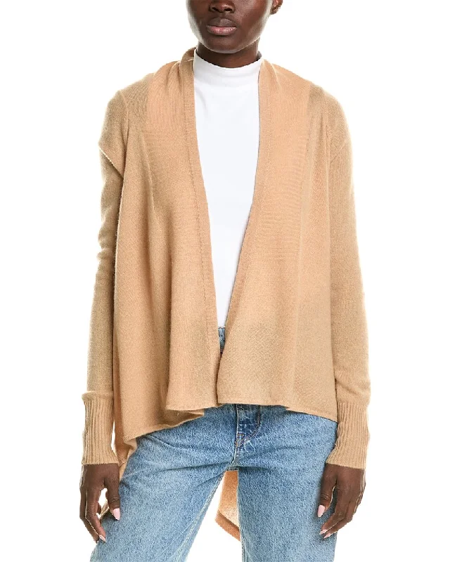 Special Offers QUINN Cropped Shawl Collar Cashmere Cardigan