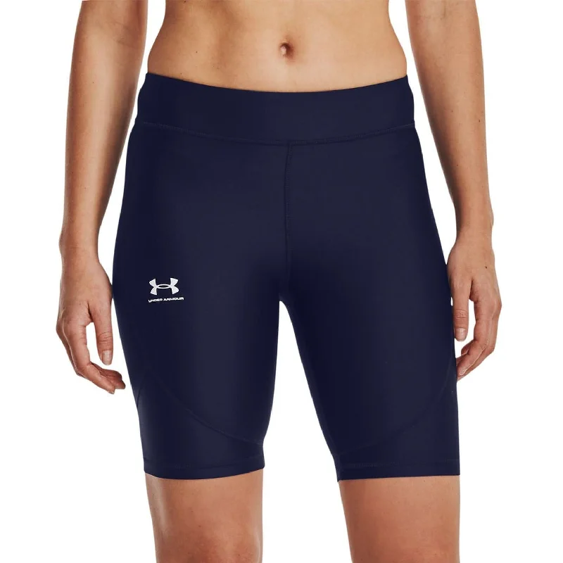 Trendsetting Threads Under Armour HeatGear Womens Short Running Tights - Navy