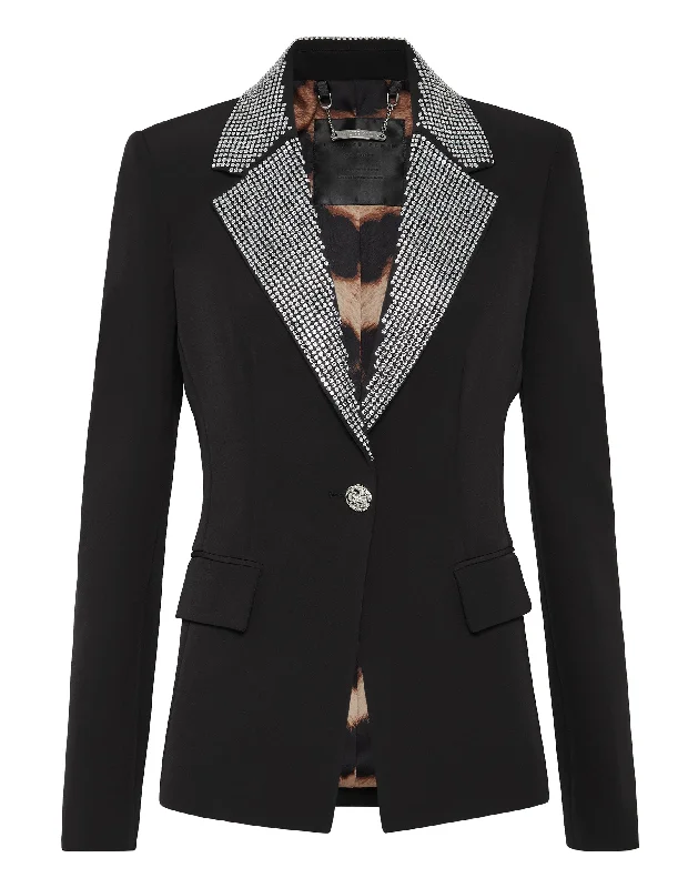 Budget-Friendly Fashion Cady Blazer Crystal with Crystals