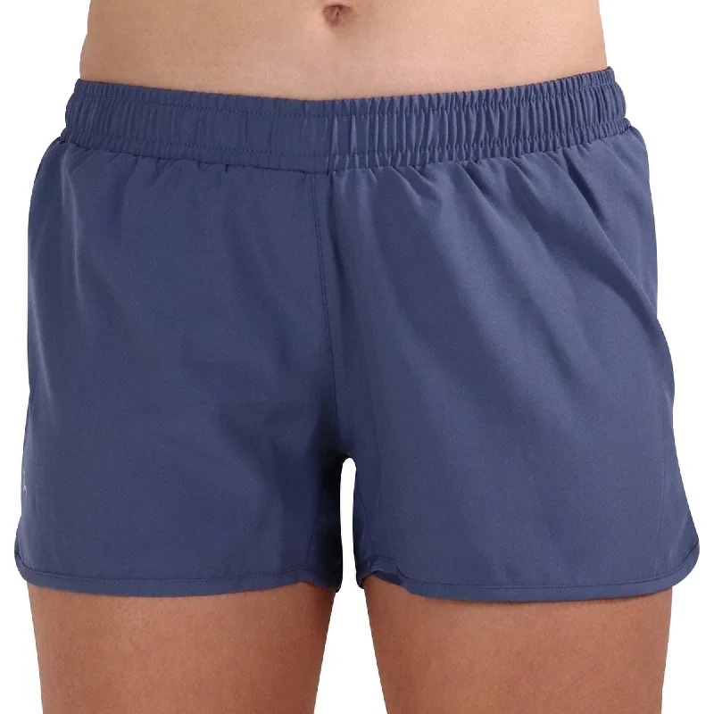 Catch Every Fashion Trend More Mile Racer Split Womens Running Shorts - Blue