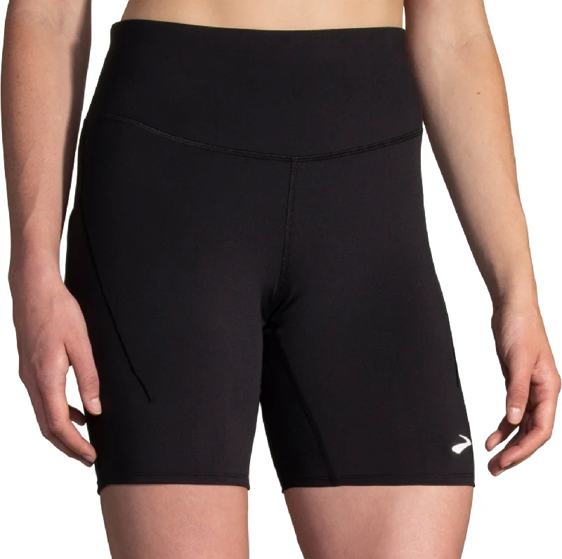 Fashion For Every Occasion Brooks Spark 8 Inch Womens Short Running Tights - Black