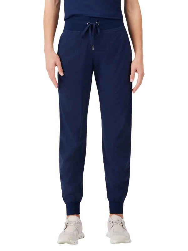 Buy More, Save More Tech Stretch Ruched Jogger In Ink