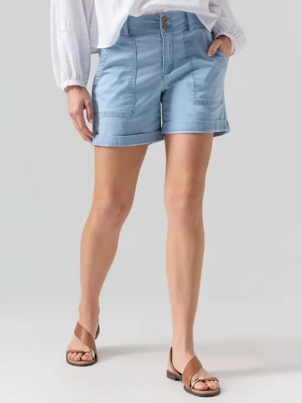 Elegant Simplicity Wardrobe Renegade Short In Ultra Pale