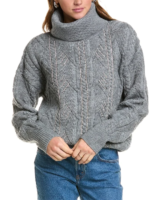 Limited Time Offer Ramy Brook Annabelle Wool-Blend Sweater