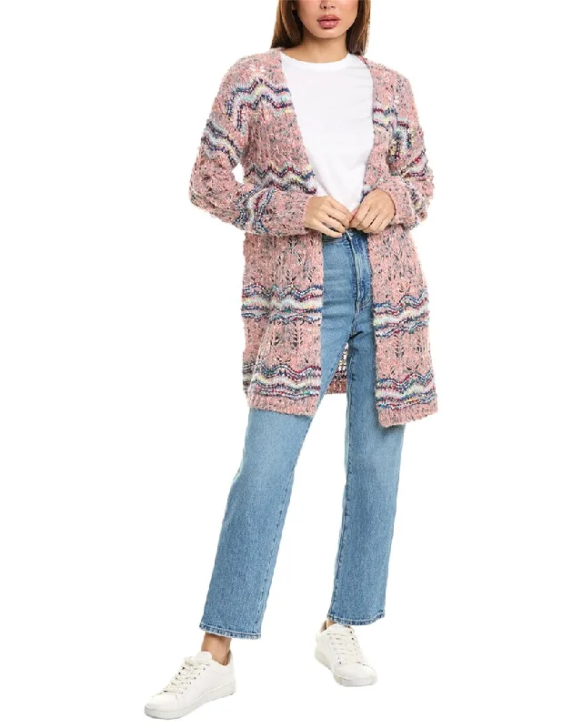 Casual Weekend Relaxed Style Lisa Todd Wool & Alpaca-Blend Cardigan