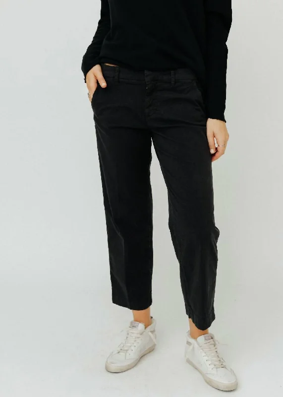 Fashion Sale The Wexford Italian Chino Pants In Washed Black