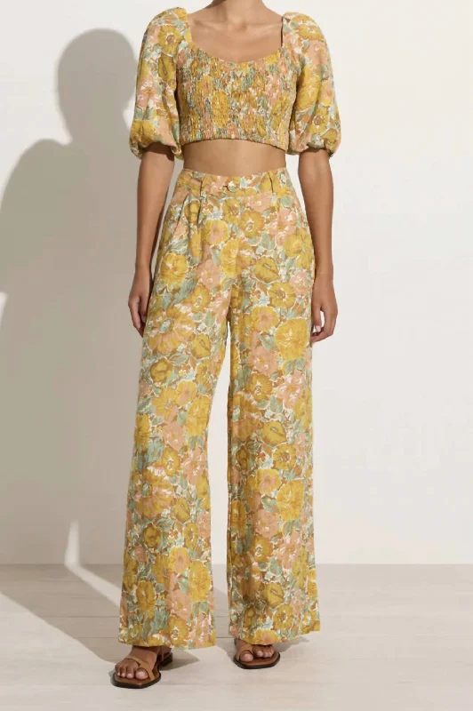 Designer Wear On Sale Circa Pant In Junie Floral