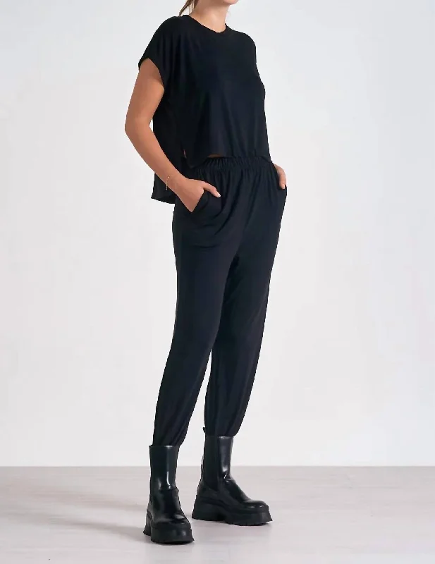 Wardrobe Update Misa Jumpsuit In Black