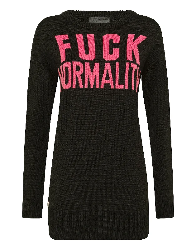 Trendy New Clothes Pullover Round Neck LS Statement