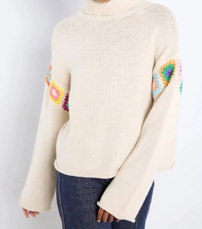 Seasonal Trend In The Loop Sweater In Salty