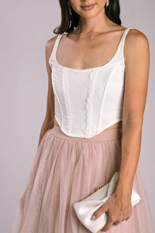 Fashion Forward Eliza Cropped Corset Top