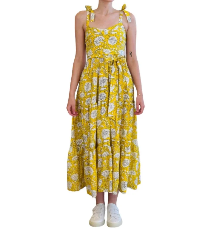 Flash Sales Amore Sundress In Sunshine Yellow