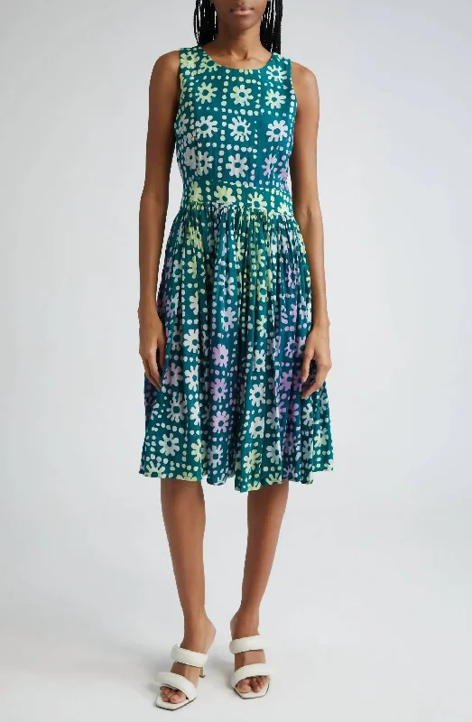 Clearance Event Balogun Dress In Green Multi