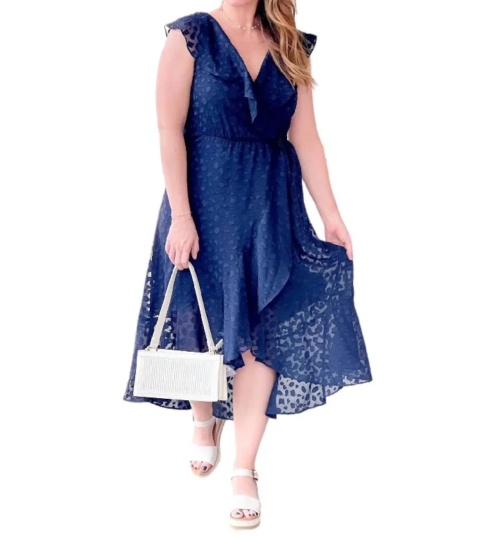 New Arrivals Collins Dress In Navy